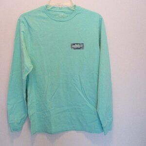 Vineyard Vines Green Long Sleeve Shark T Shirt XS